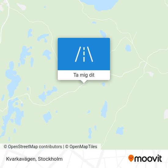 Kvarkavägen karta