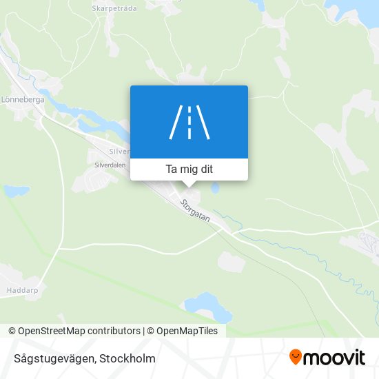 Sågstugevägen karta