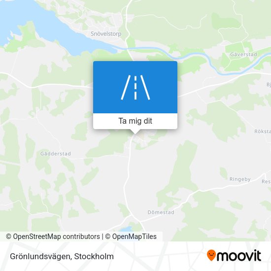 Grönlundsvägen karta