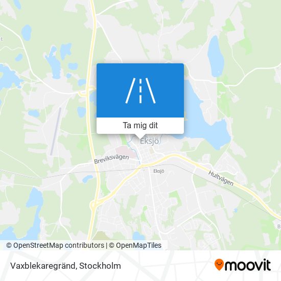 Vaxblekaregränd karta