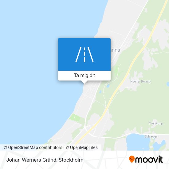 Johan Werners Gränd karta