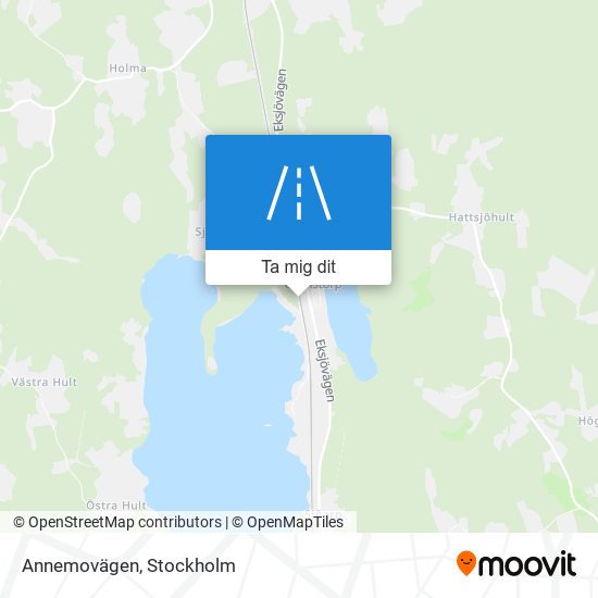 Annemovägen karta