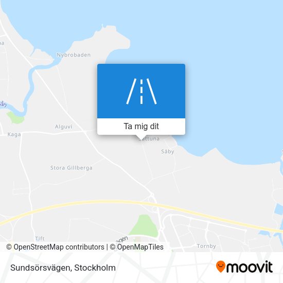 Sundsörsvägen karta