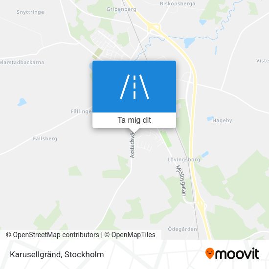 Karusellgränd karta