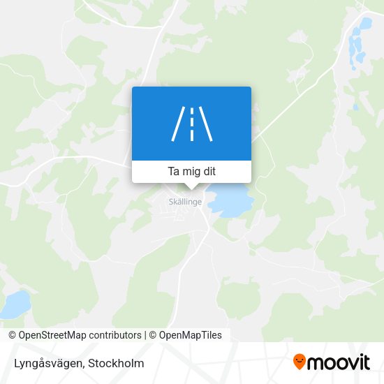 Lyngåsvägen karta