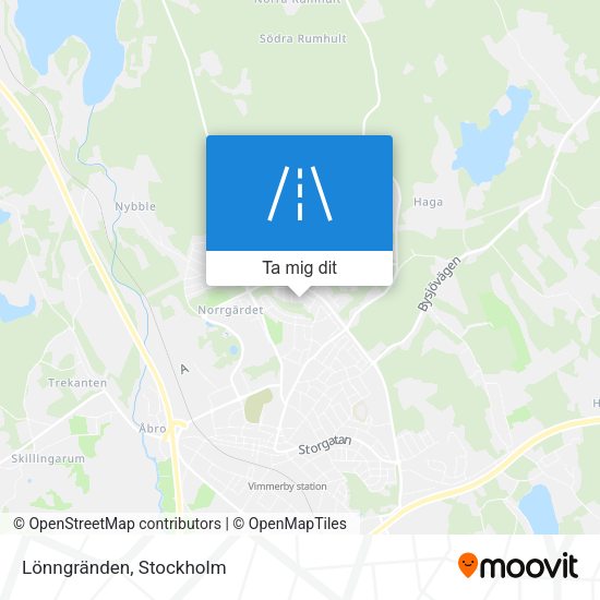 Lönngränden karta