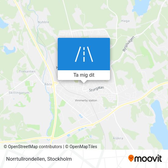Norrtullrondellen karta