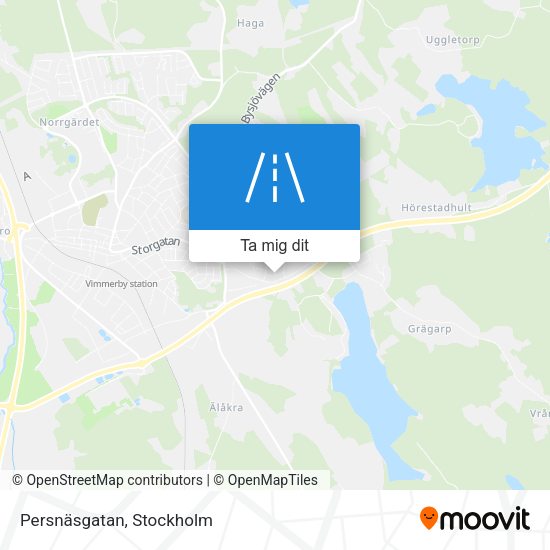 Persnäsgatan karta
