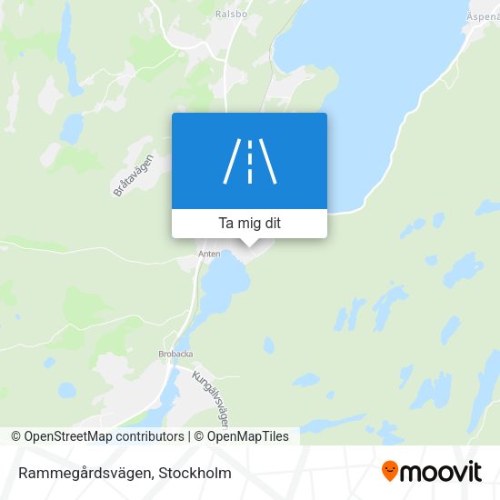 Rammegårdsvägen karta