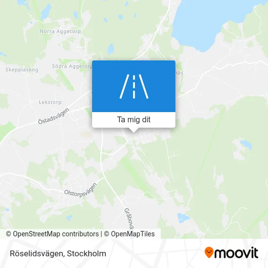 Röselidsvägen karta