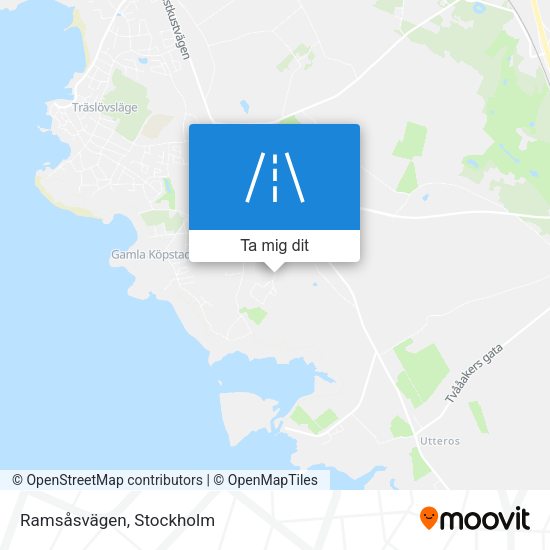 Ramsåsvägen karta