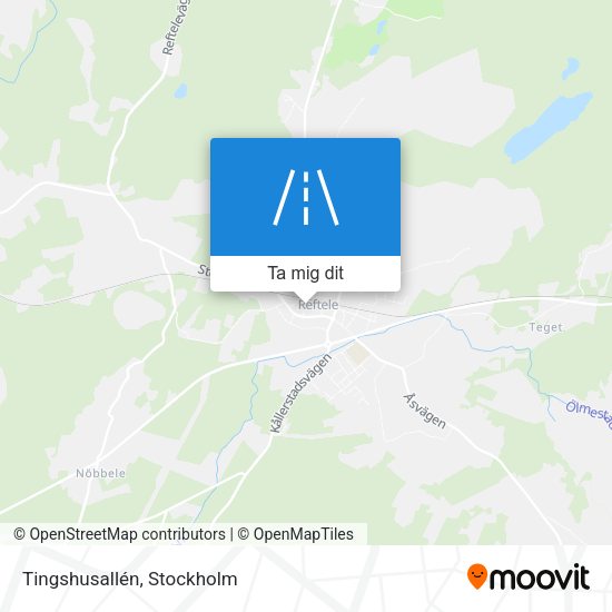 Tingshusallén karta