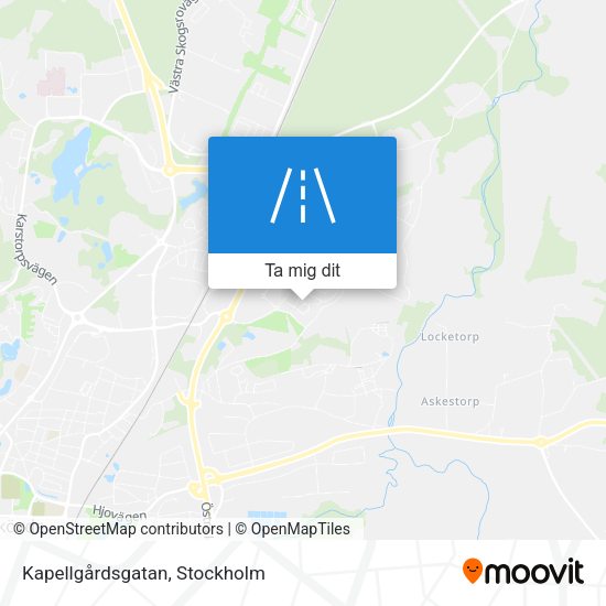 Kapellgårdsgatan karta