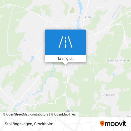 Stallängsvägen karta