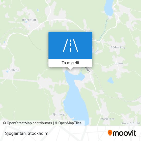 Sjögläntan karta