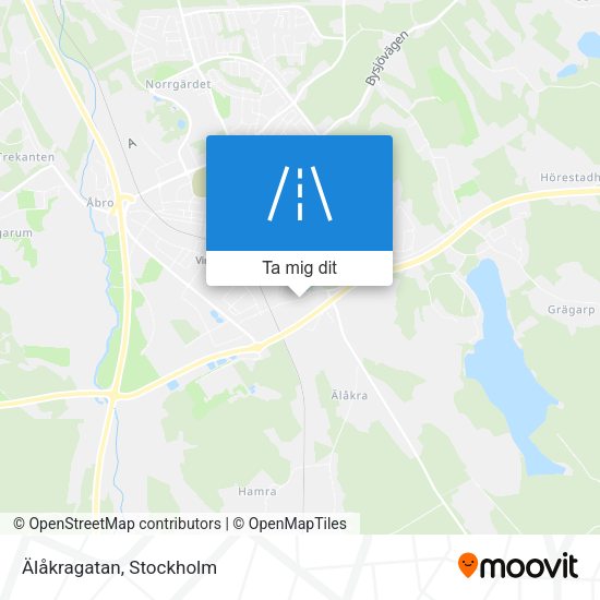 Älåkragatan karta