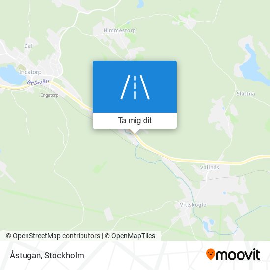 Åstugan karta