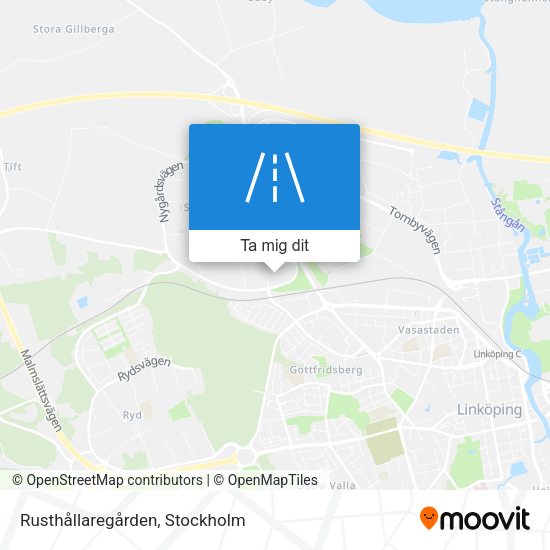 Rusthållaregården karta
