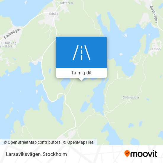 Larsaviksvägen karta