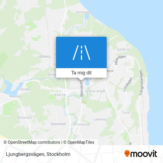 Ljungbergsvägen karta