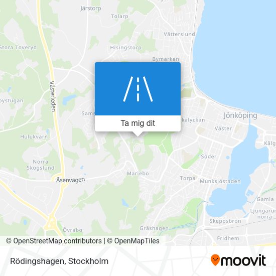 Rödingshagen karta