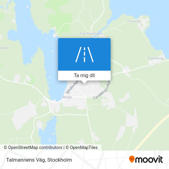 Talmannens Väg karta