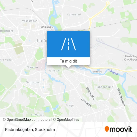 Risbrinksgatan karta