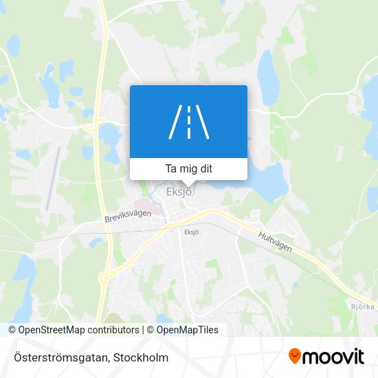 Österströmsgatan karta