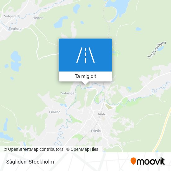 Sågliden karta