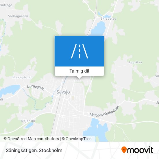 Såningsstigen karta