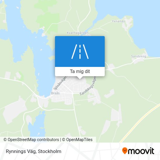 Rynnings Väg karta