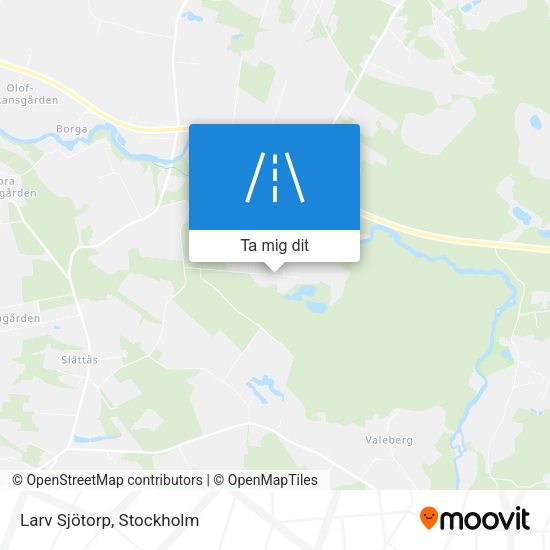 Larv Sjötorp karta