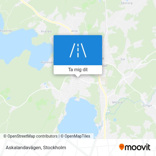 Askalandavägen karta