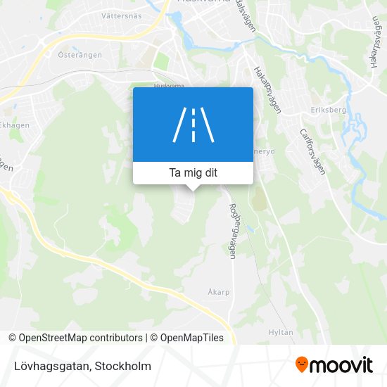 Lövhagsgatan karta