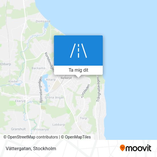 Vättergatan karta