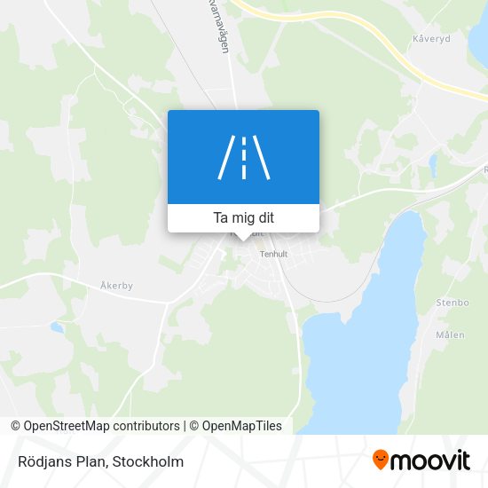 Rödjans Plan karta