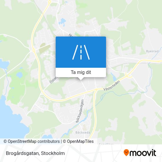 Brogårdsgatan karta