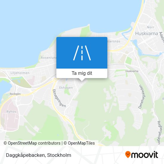 Daggkåpebacken karta