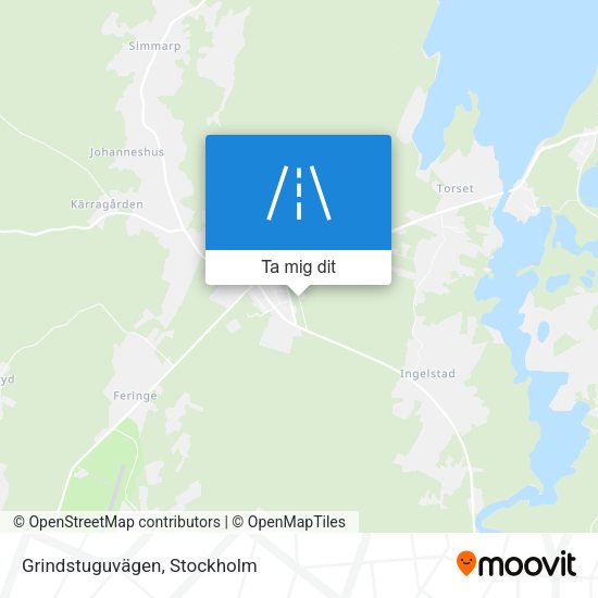 Grindstuguvägen karta