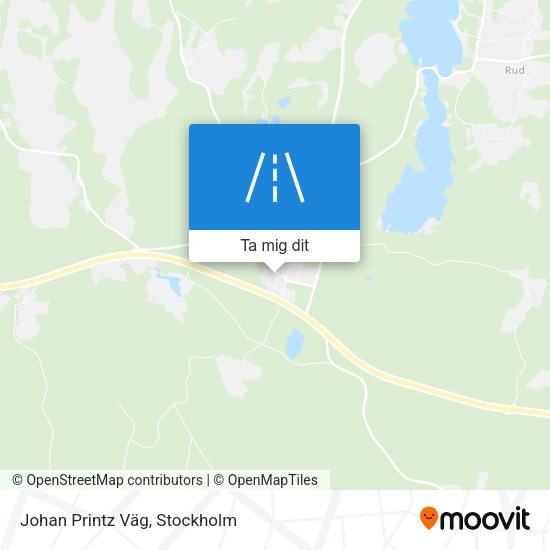 Johan Printz Väg karta