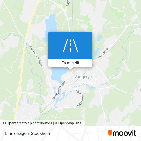Linnarvägen karta