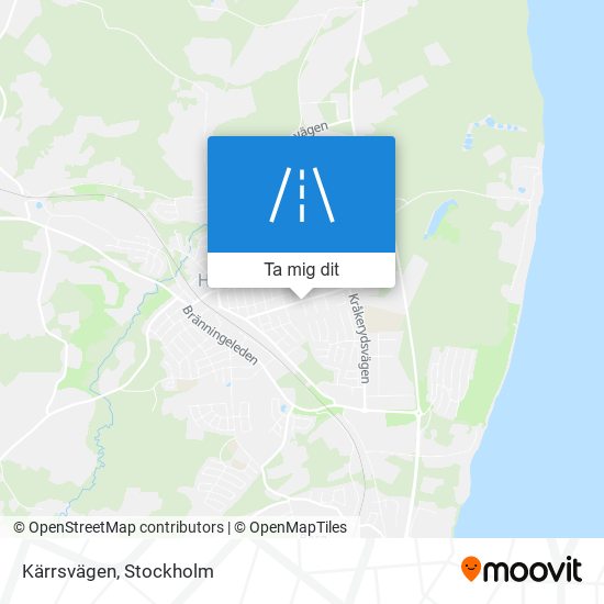 Kärrsvägen karta