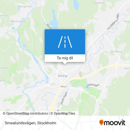 Smealundsvägen karta