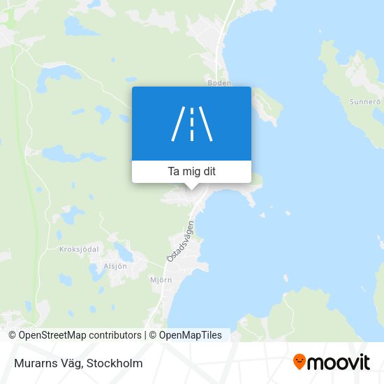 Murarns Väg karta