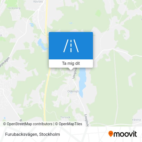Furubacksvägen karta