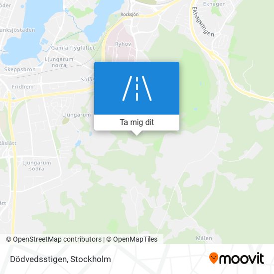 Dödvedsstigen karta