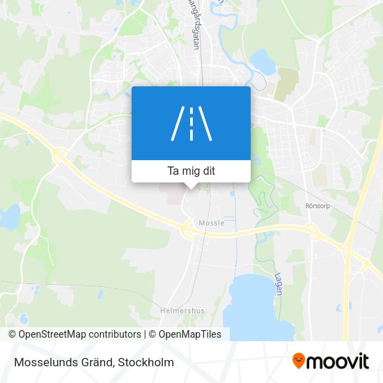 Mosselunds Gränd karta
