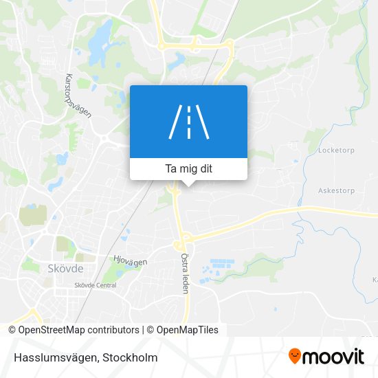 Hasslumsvägen karta