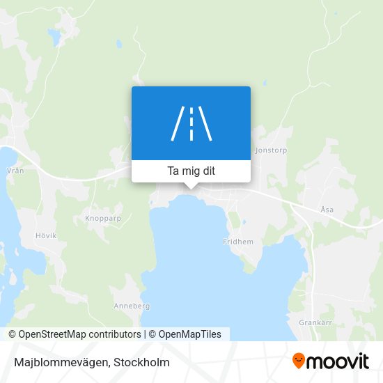 Majblommevägen karta