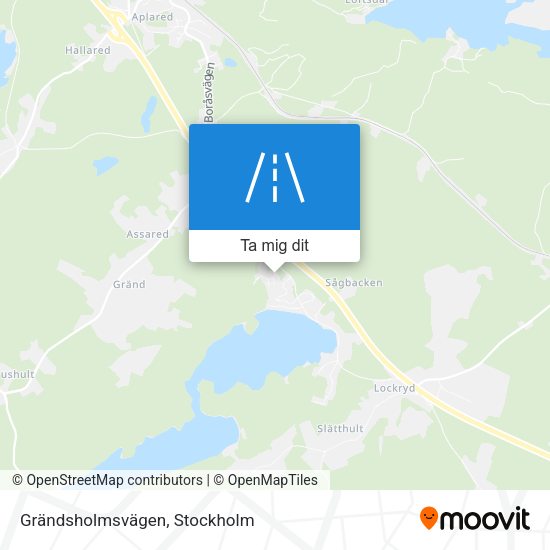 Grändsholmsvägen karta